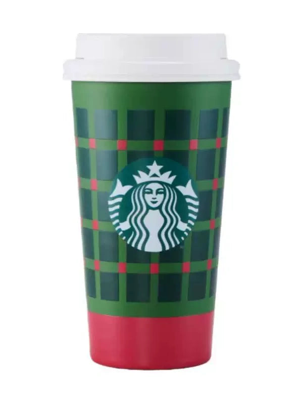 starbucks china 2025 christmas-warmth ss cup tumbler 430ml green