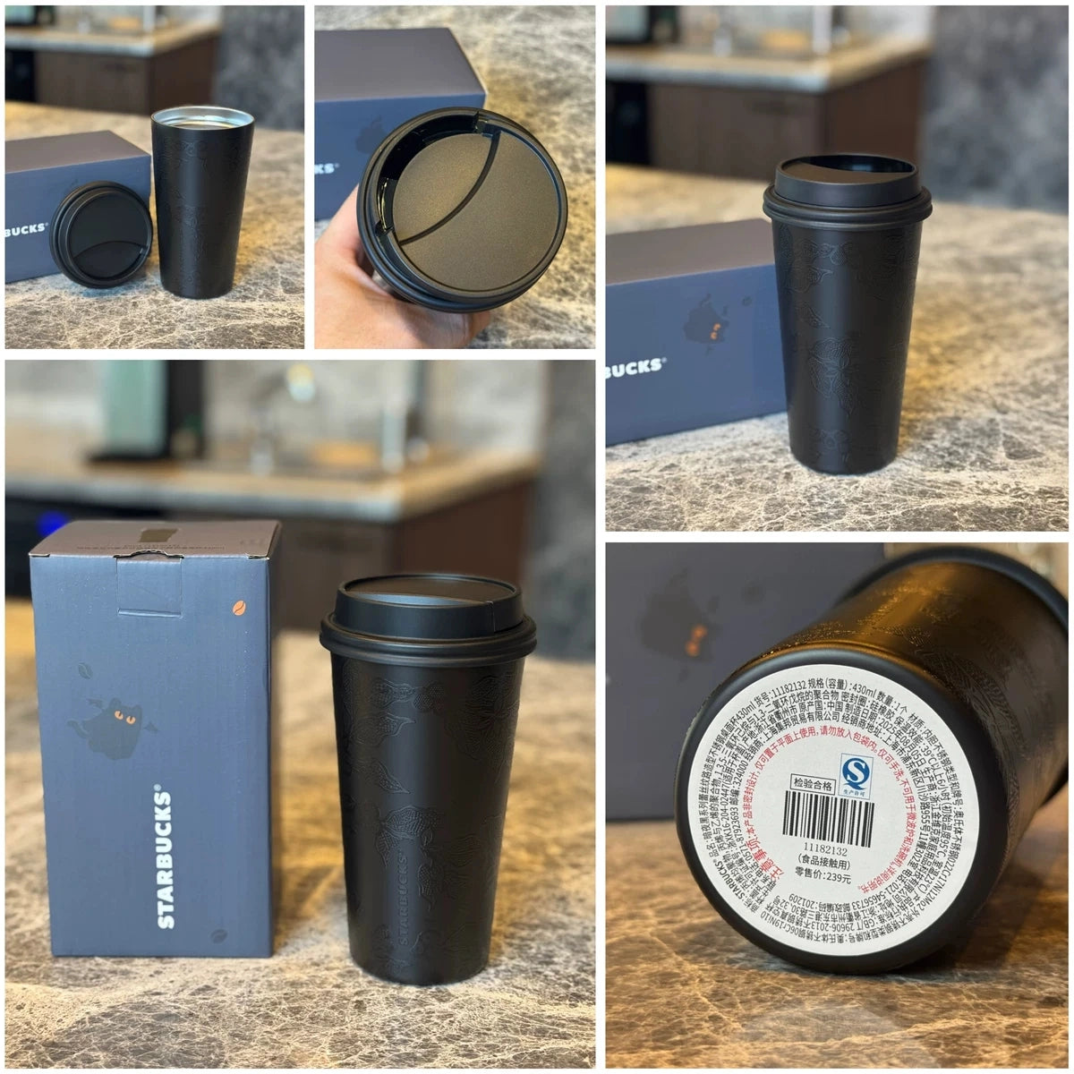 Starbucks China 2025 Halloween Midnight Black Magic Crucible Series