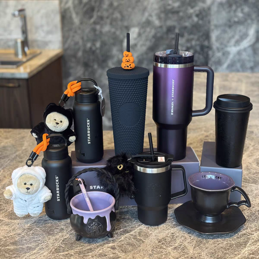 Starbucks China 2025 Halloween Midnight Black Magic Crucible Series